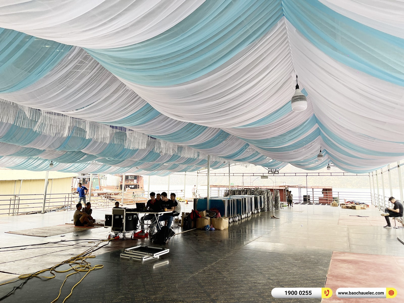 Lắp đặt d&agrave;n Line Array Actpro sự kiện, đ&aacute;m cưới khoảng 162tr cho anh B&ugrave;i tại Sơn La (Actpro KR210, Actpro KR28, FP14000, DSP48,&hellip;)