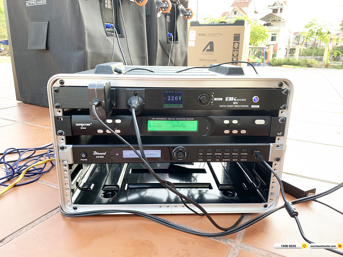 Lắp đặt d&agrave;n Array Actpro gần 172tr cho tr&aacute;p cưới hỏi Đ&ocirc;ng Xu&acirc;n ở H&agrave; Nội