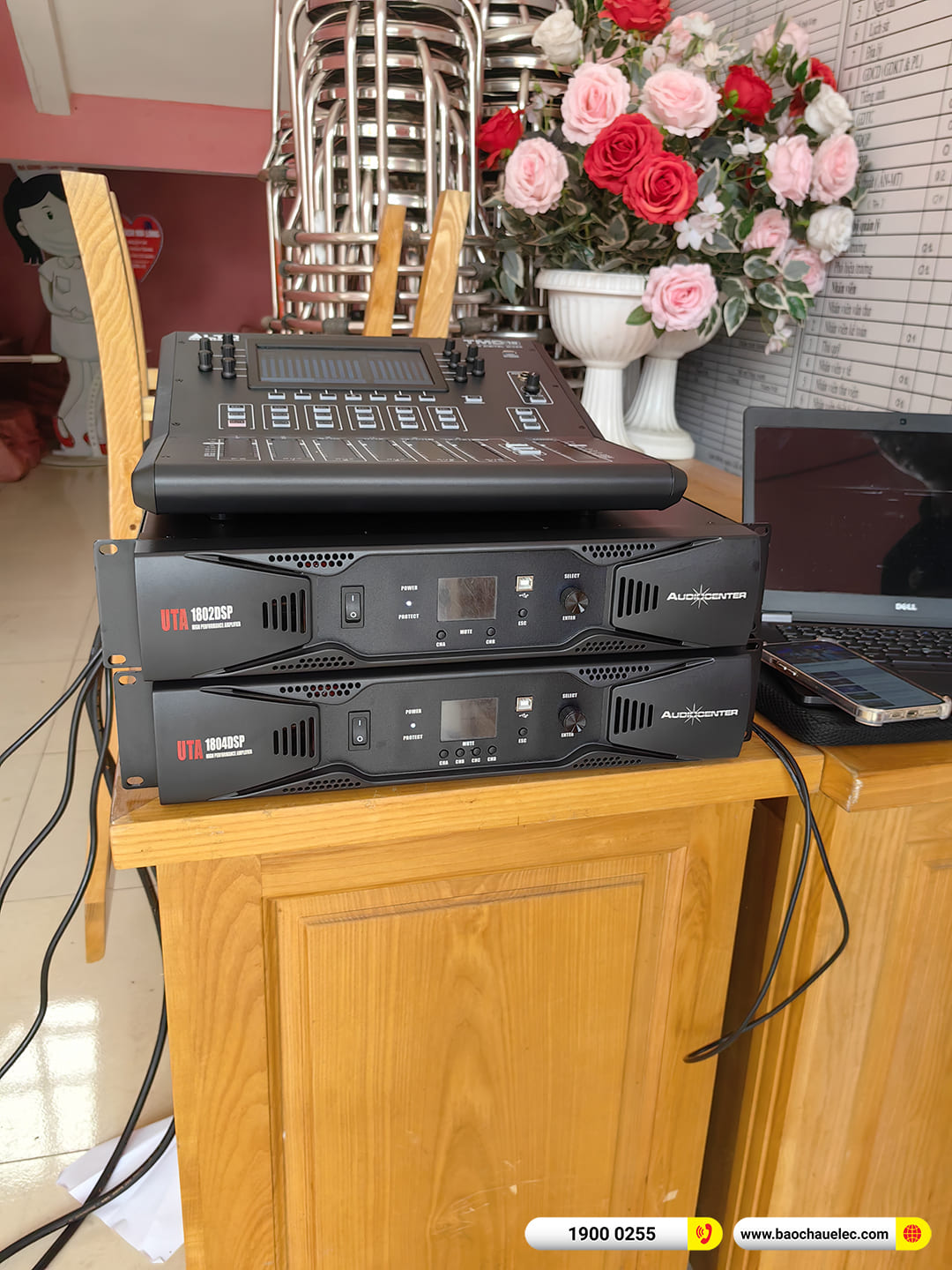 Lắp đặt d&agrave;n Line Array Actpro sự kiện, s&acirc;n khấu cho Trường PT DTNT Tuy&ecirc;n Quang 