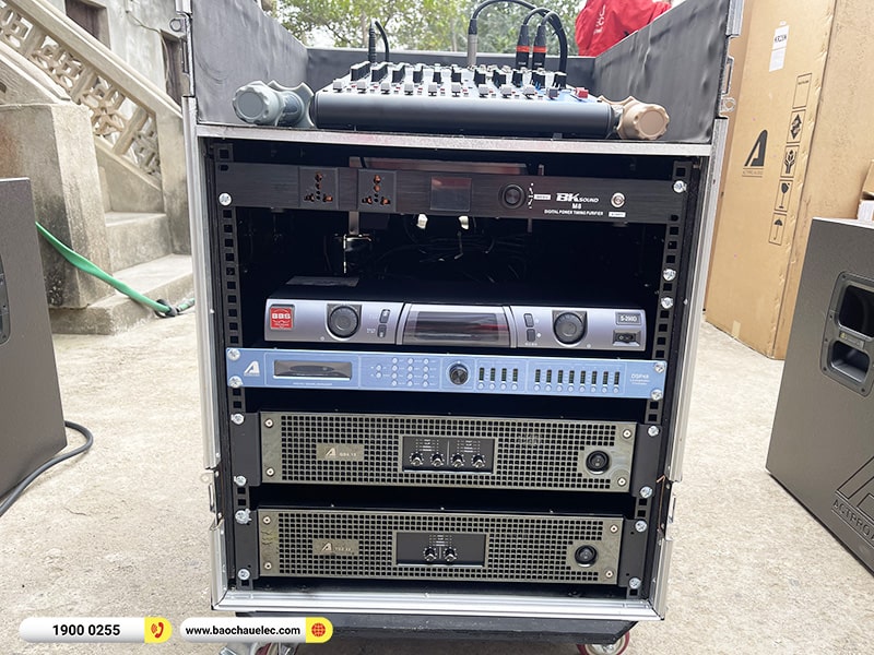 Lắp đặt d&agrave;n Line Array Actpro sự kiện, đ&aacute;m cưới hơn 164tr cho anh Hải tại Điện Bi&ecirc;n (Actpro KR210, KR28, MG12XU, DSP48,&hellip;)