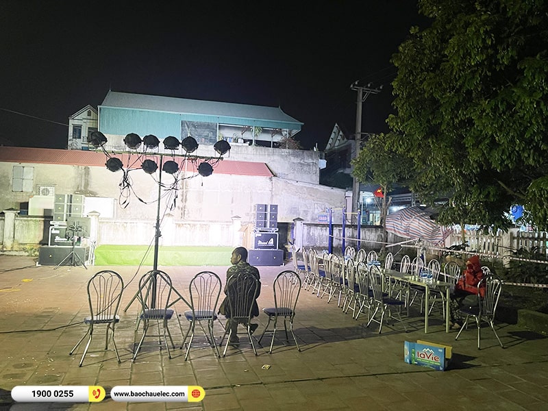 Lắp đặt d&agrave;n Line Array Actpro sự kiện, đ&aacute;m cưới gần 156tr cho anh Trường tại H&agrave; Nội (Actpro KR210, Actpro KR28, FP14000, DSP48,&hellip;)