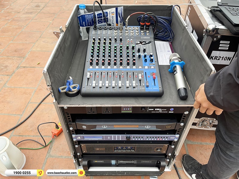 Lắp đặt d&agrave;n Line Array Actpro sự kiện, đ&aacute;m cưới gần 156tr cho anh Trường tại H&agrave; Nội (Actpro KR210, Actpro KR28, FP14000, DSP48,&hellip;)