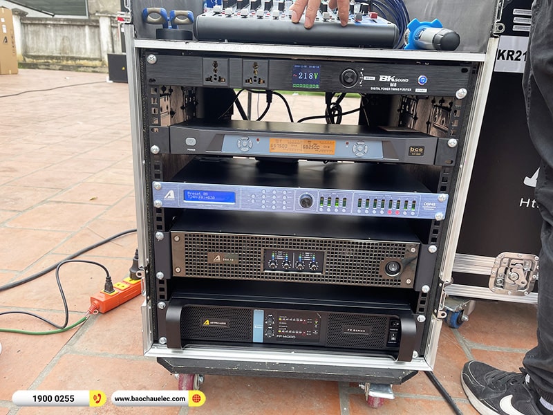 Lắp đặt d&agrave;n Line Array Actpro sự kiện, đ&aacute;m cưới gần 156tr cho anh Trường tại H&agrave; Nội (Actpro KR210, Actpro KR28, FP14000, DSP48,&hellip;)