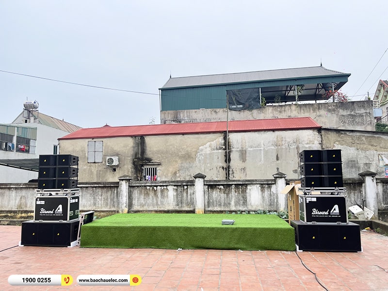 Lắp đặt d&agrave;n Line Array Actpro sự kiện, đ&aacute;m cưới gần 156tr cho anh Trường tại H&agrave; Nội (Actpro KR210, Actpro KR28, FP14000, DSP48,&hellip;)