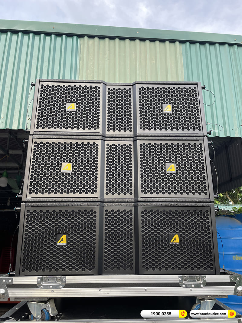 Lắp đặt dàn Line Array Actpro 165tr cho anh Yên tại Hưng Yên