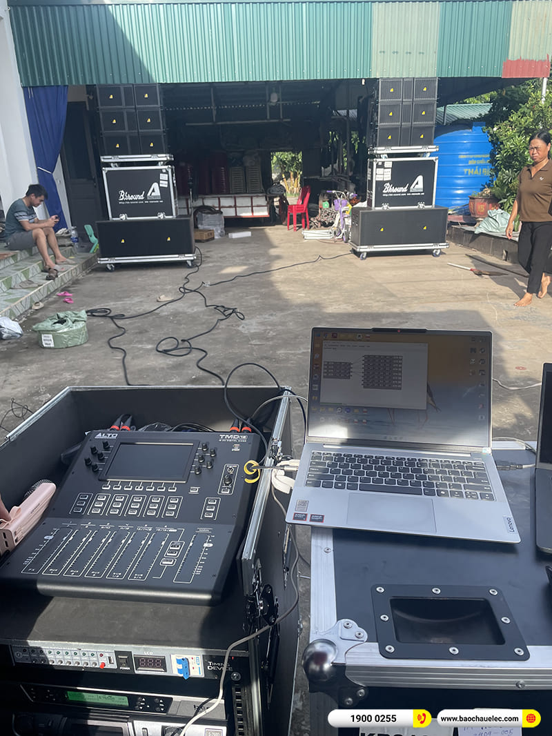Lắp đặt dàn Line Array Actpro 165tr cho anh Yên tại Hưng Yên