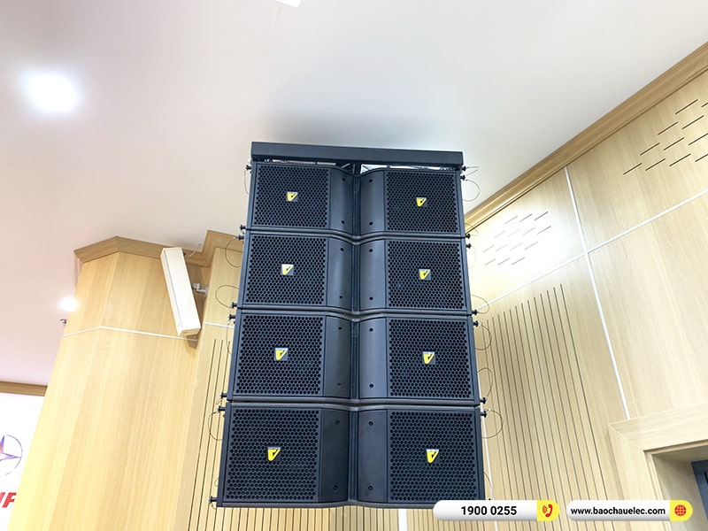 Lắp đặt dàn Line Array Actpro sự kiện, hội trường gần 310tr cho Cty Truyền tải điện tại Hà Nội