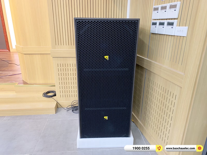 Lắp đặt dàn Line Array Actpro sự kiện, hội trường gần 310tr cho Cty Truyền tải điện tại Hà Nội