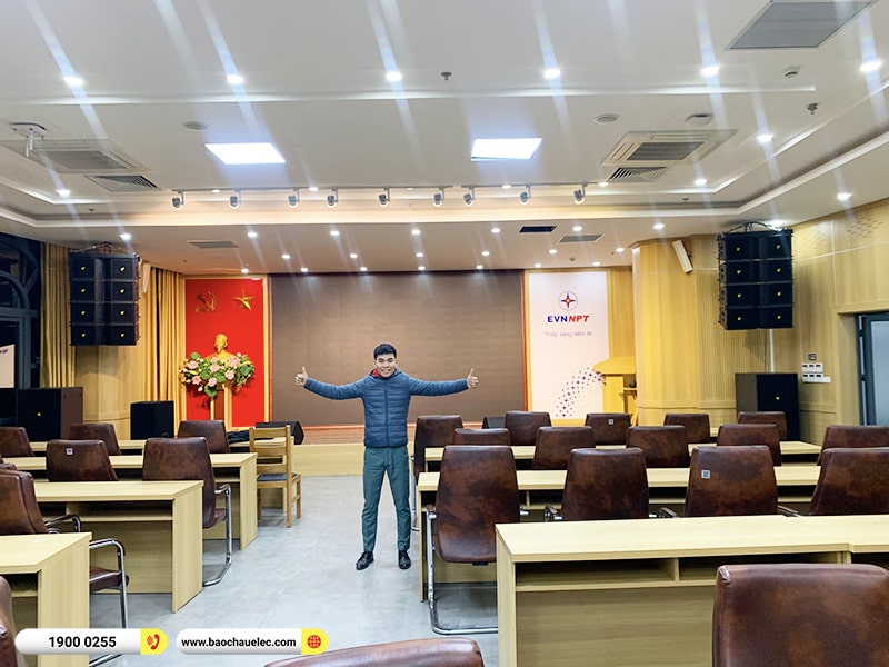 Lắp đặt d&agrave;n Line Array Actpro sự kiện, hội trường gần 310tr cho Cty Truyền tải điện tại H&agrave; Nội