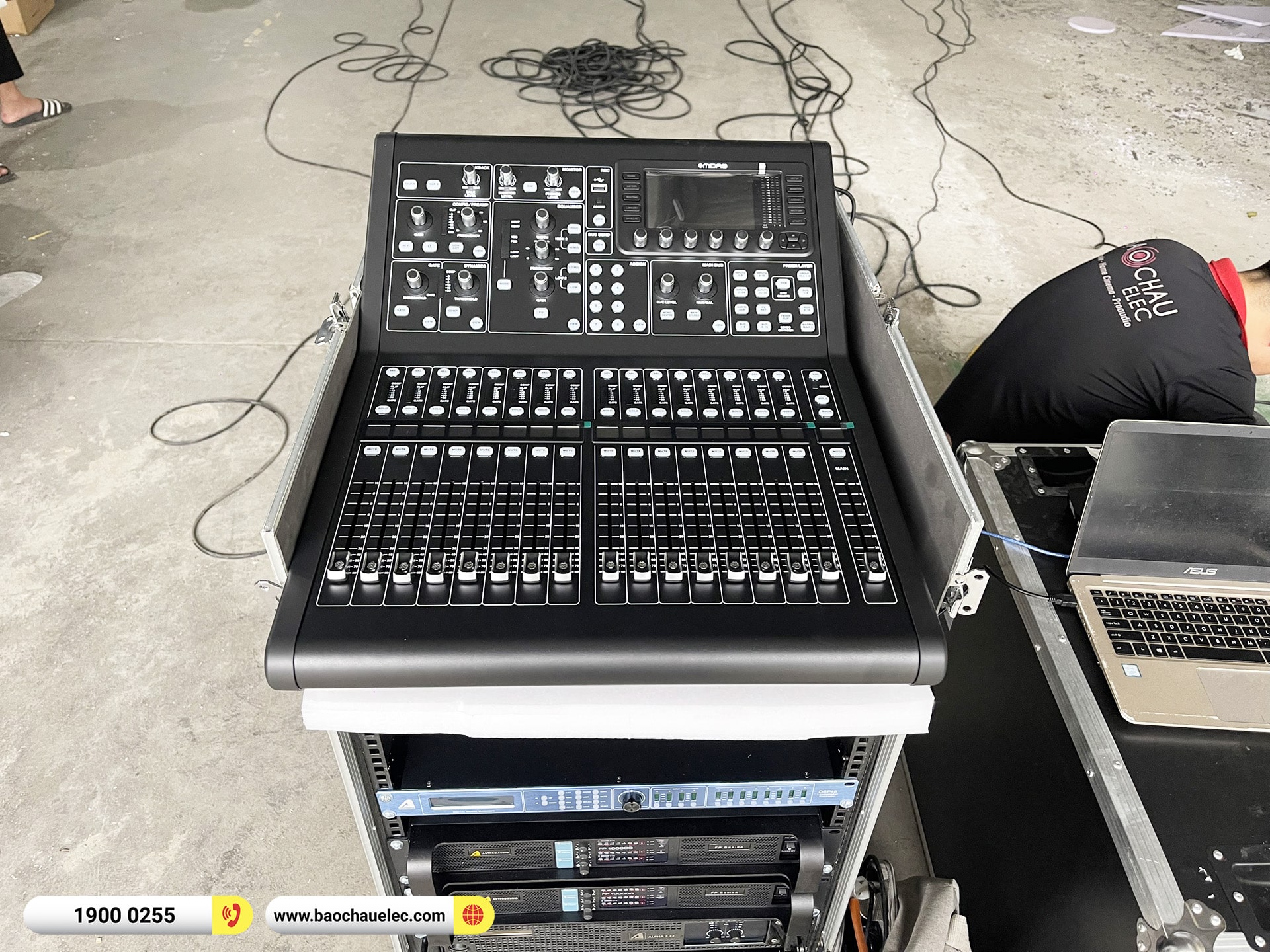 Lắp đặt d&agrave;n Line Array Actpro sự kiện hơn 480tr cho CTCPDV Đặt s&acirc;n Golf Việt Nam (Actpro KR212, HQS218, DSP48, Alpha 2.22,&hellip;) 
