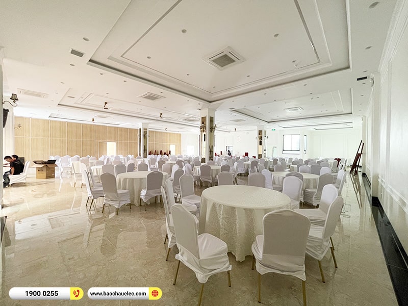 Lắp đặt 2 d&agrave;n Line Array Actpro sự kiện, đ&aacute;m cưới gần 500tr cho nh&agrave; h&agrave;ng Sơn Thủy tại Th&aacute;i Nguy&ecirc;n (Actpro KR210, KR28, TS415, FP14000,...)