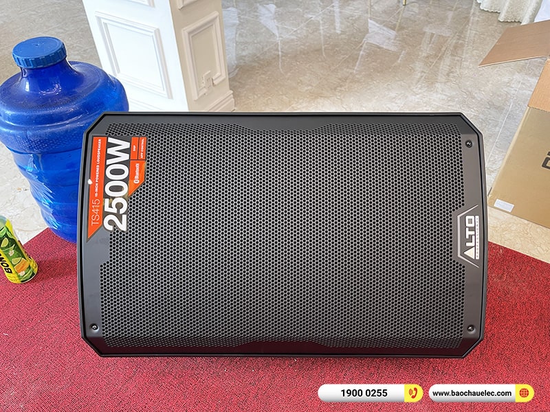 Lắp đặt 2 d&agrave;n Line Array Actpro sự kiện, đ&aacute;m cưới gần 500tr cho nh&agrave; h&agrave;ng Sơn Thủy tại Th&aacute;i Nguy&ecirc;n (Actpro KR210, KR28, TS415, FP14000,...)