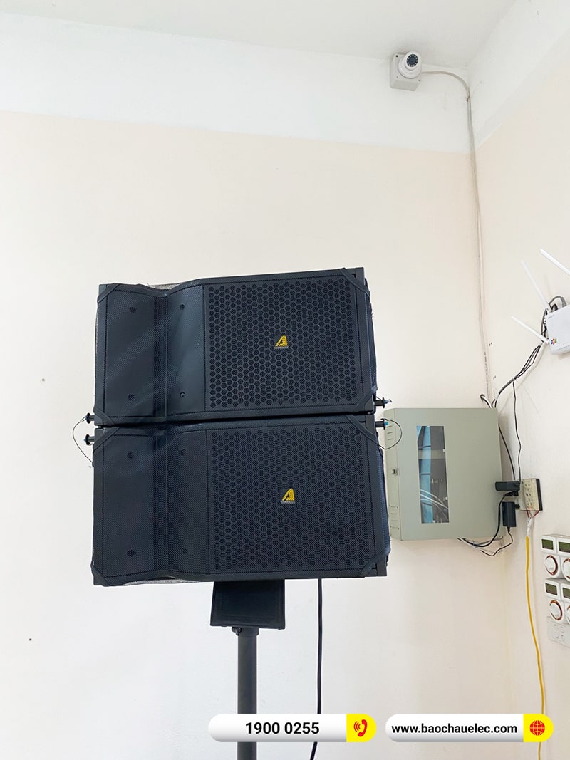 Lắp đặt d&agrave;n Line Array Actpro hơn 109tr cho nh&agrave; văn h&oacute;a tại H&agrave; Nội (Active Actpro A2, MG12XU, Toprhyme M300,&hellip;) 