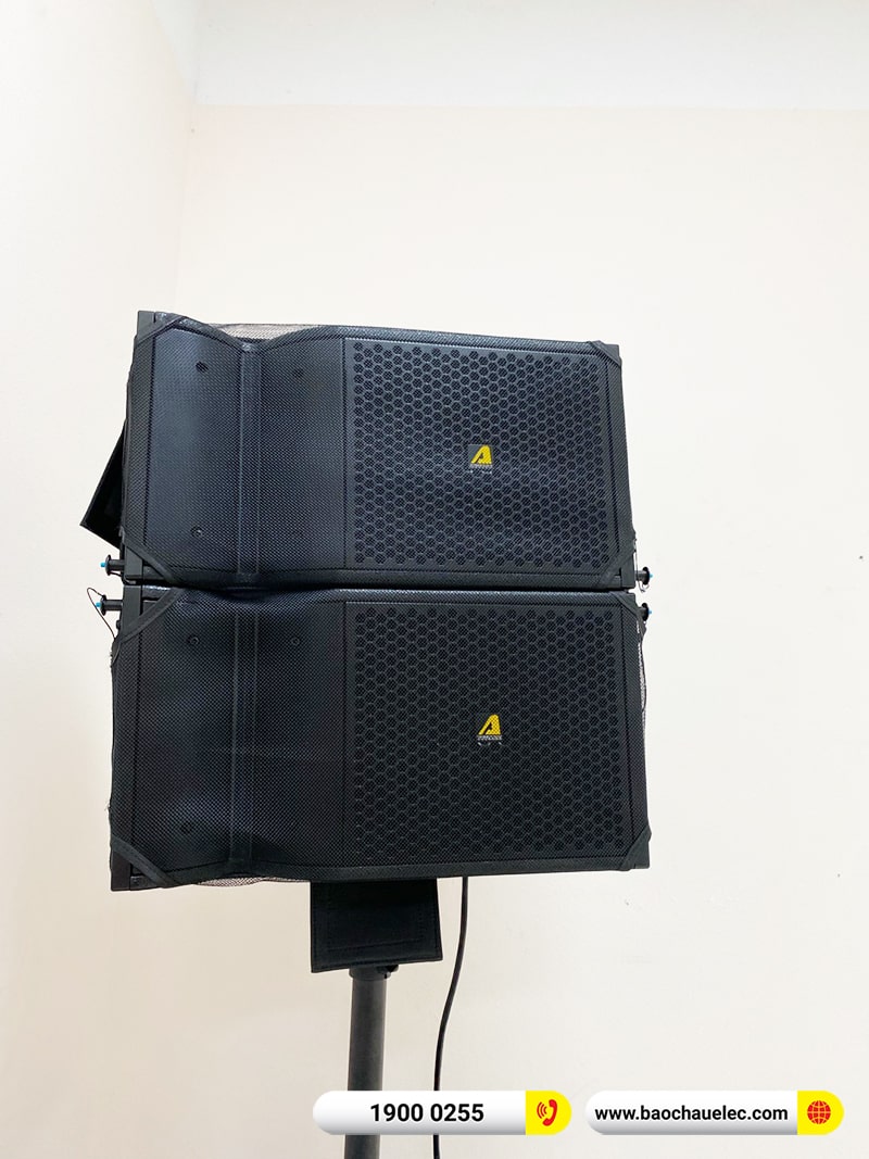 Lắp đặt d&agrave;n Line Array Actpro hơn 109tr cho nh&agrave; văn h&oacute;a tại H&agrave; Nội (Active Actpro A2, MG12XU, Toprhyme M300,&hellip;) 