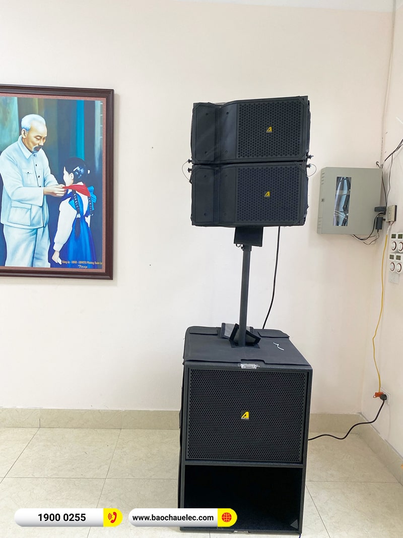 Lắp đặt d&agrave;n Line Array Actpro hơn 109tr cho nh&agrave; văn h&oacute;a tại H&agrave; Nội (Active Actpro A2, MG12XU, Toprhyme M300,&hellip;) 