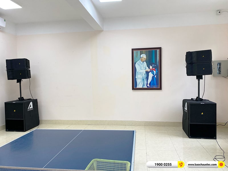 Lắp đặt d&agrave;n Line Array Actpro hơn 109tr cho nh&agrave; văn h&oacute;a tại H&agrave; Nội (Active Actpro A2, MG12XU, Toprhyme M300,&hellip;) 
