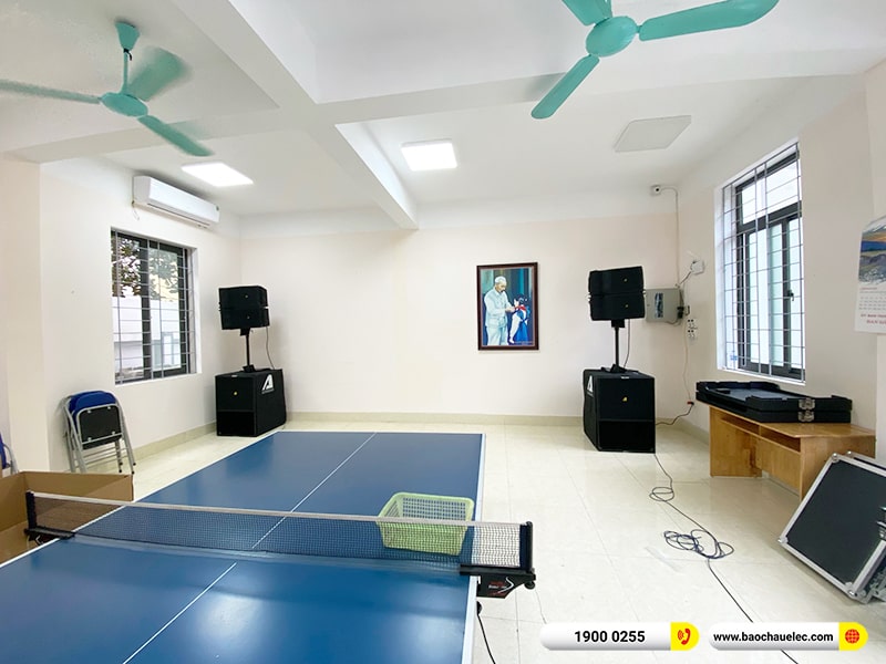 Lắp đặt d&agrave;n Line Array Actpro hơn 109tr cho nh&agrave; văn h&oacute;a tại H&agrave; Nội (Active Actpro A2, MG12XU, Toprhyme M300,&hellip;) 
