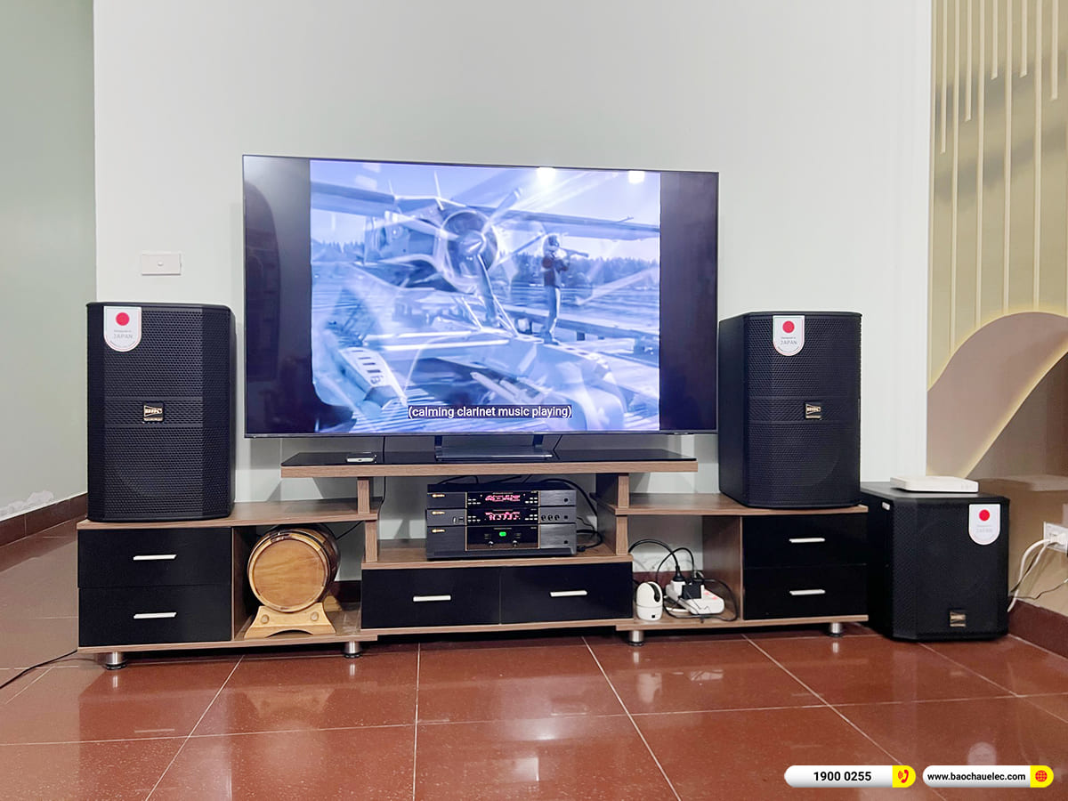 Lắp đặt dàn karaoke BIK hơn 40tr cho anh Giang tại Hà Nội