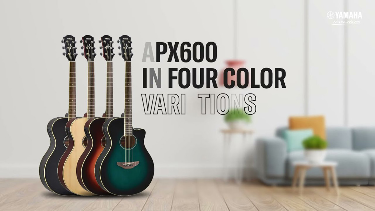 Đ&agrave;n Guitar Acoustic Yamaha APX600 