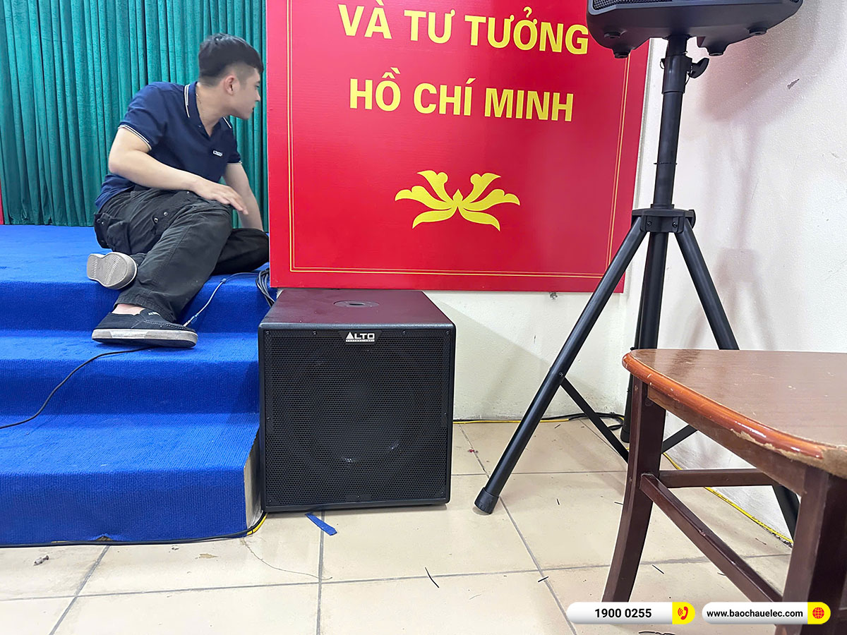 Lắp đặt dàn âm thanh hội trường hơn 28tr cho Trung tâm GDTX Hà Đông tại Hà Nội