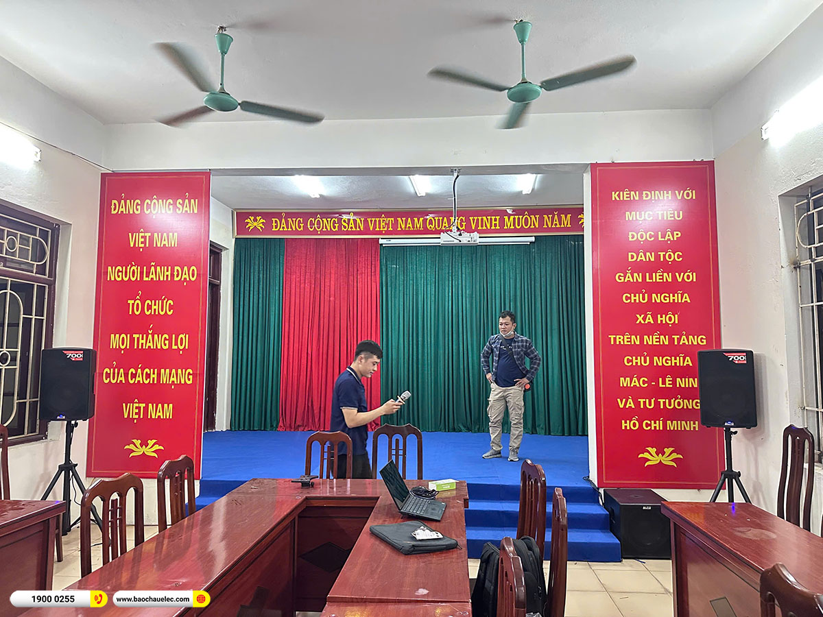 Lắp đặt dàn âm thanh hội trường hơn 28tr cho Trung tâm GDTX Hà Đông tại Hà Nội