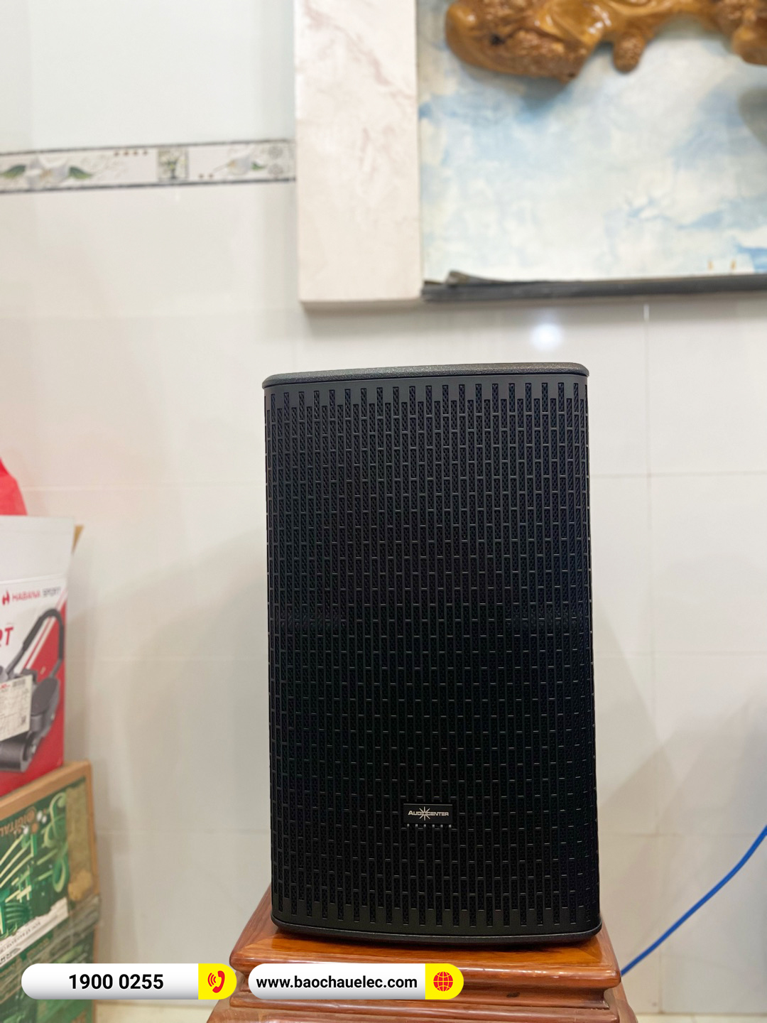 Lắp đặt d&agrave;n karaoke Audiocenter cho anh Tuyền tại Đồng Nai 
