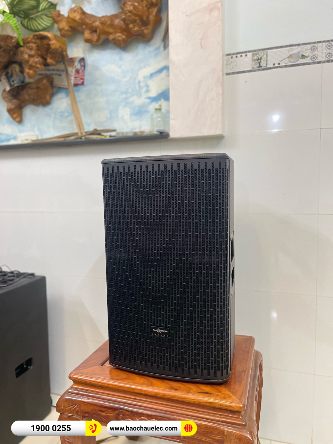 Lắp đặt d&agrave;n karaoke Audiocenter cho anh Tuyền tại Đồng Nai 