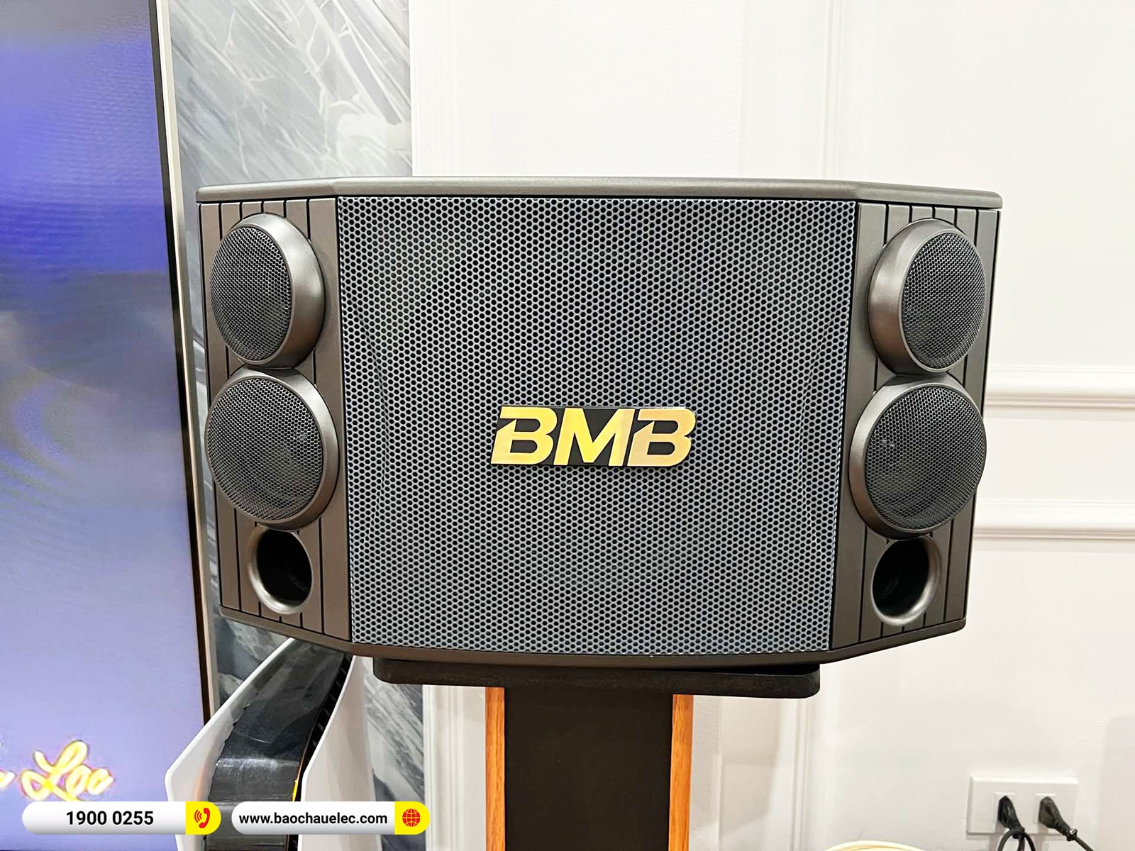 Lắp đặt d&agrave;n karaoke BMB gần 75tr cho chị An tại H&agrave; Nội (BMB 880SE, DAD 950, KSP-50, WB-5000S,&hellip;) 