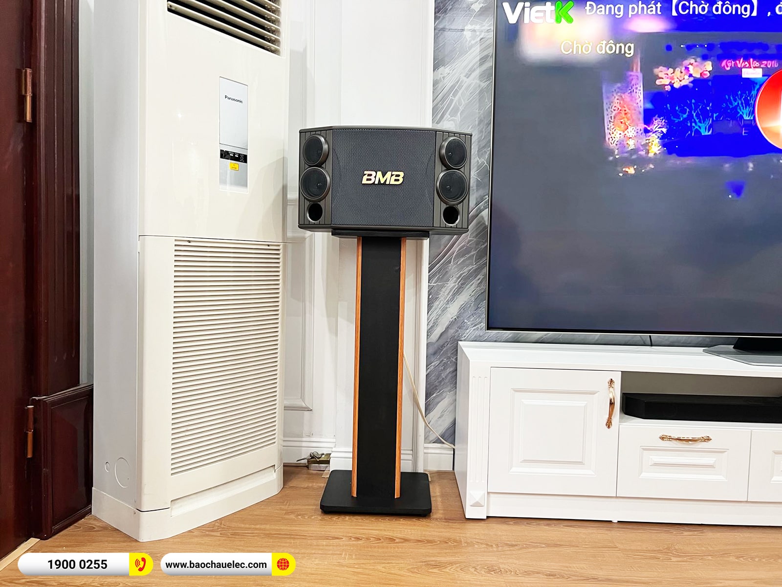 Lắp đặt d&agrave;n karaoke BMB gần 75tr cho chị An tại H&agrave; Nội (BMB 880SE, DAD 950, KSP-50, WB-5000S,&hellip;) 