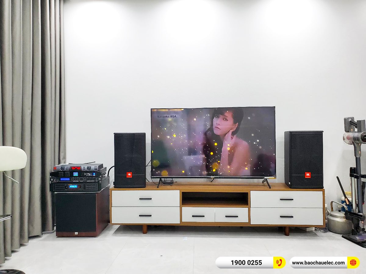 Lắp đặt d&agrave;n karaoke JBL gần 57tr anh Thắng tại H&agrave; Nội (JBL CV1070, BPA-6200, JBL VX8, A120P, S290D,&hellip;)
