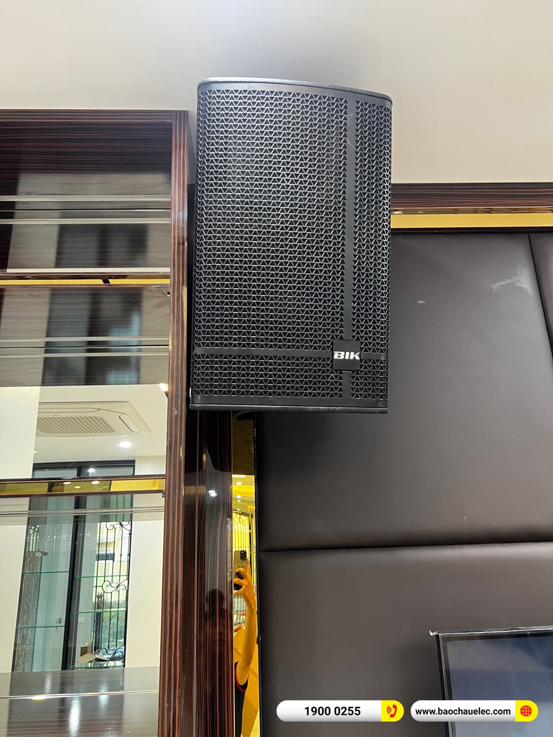 Lắp đặt d&agrave;n karaoke BIK gần 50tr cho anh Duy tại H&agrave; Nội