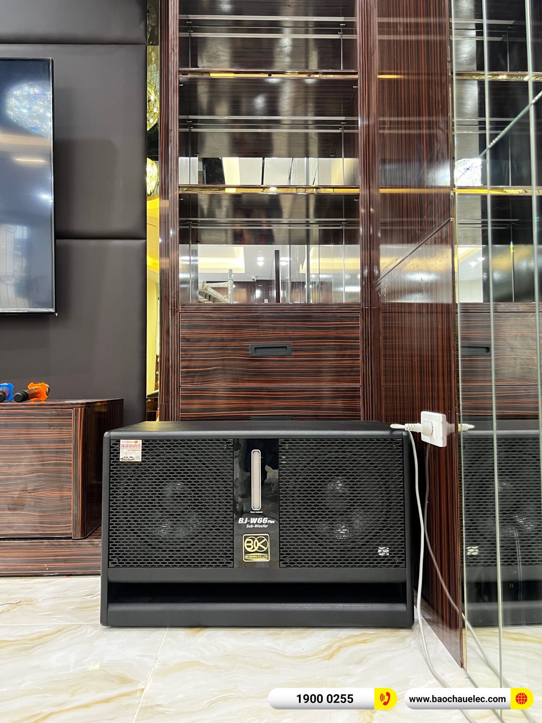 Lắp đặt d&agrave;n karaoke BIK gần 50tr cho anh Duy tại H&agrave; Nội