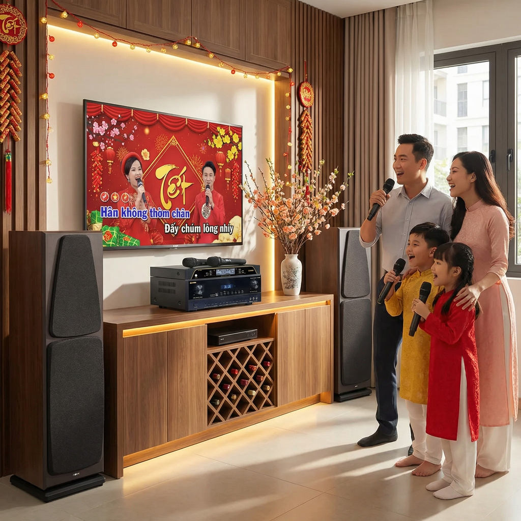 Dàn Karaoke - Nghe Nhạc BIK 01 (BIK BH-X1051, BIK BJ-A88, BIK BJ-U200) - Hình 3