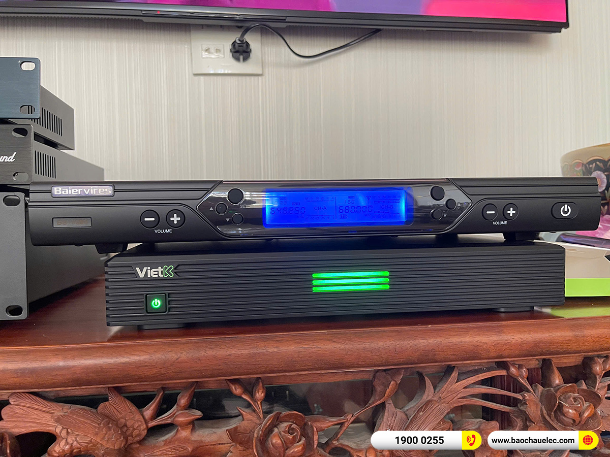 Lắp đặt d&agrave;n karaoke RCF hơn 146tr cho anh Triệu tại Cần Thơ 