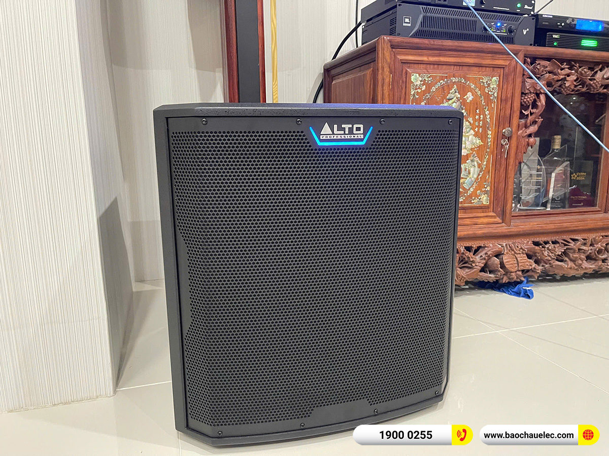 Lắp đặt d&agrave;n karaoke RCF hơn 146tr cho anh Triệu tại Cần Thơ 