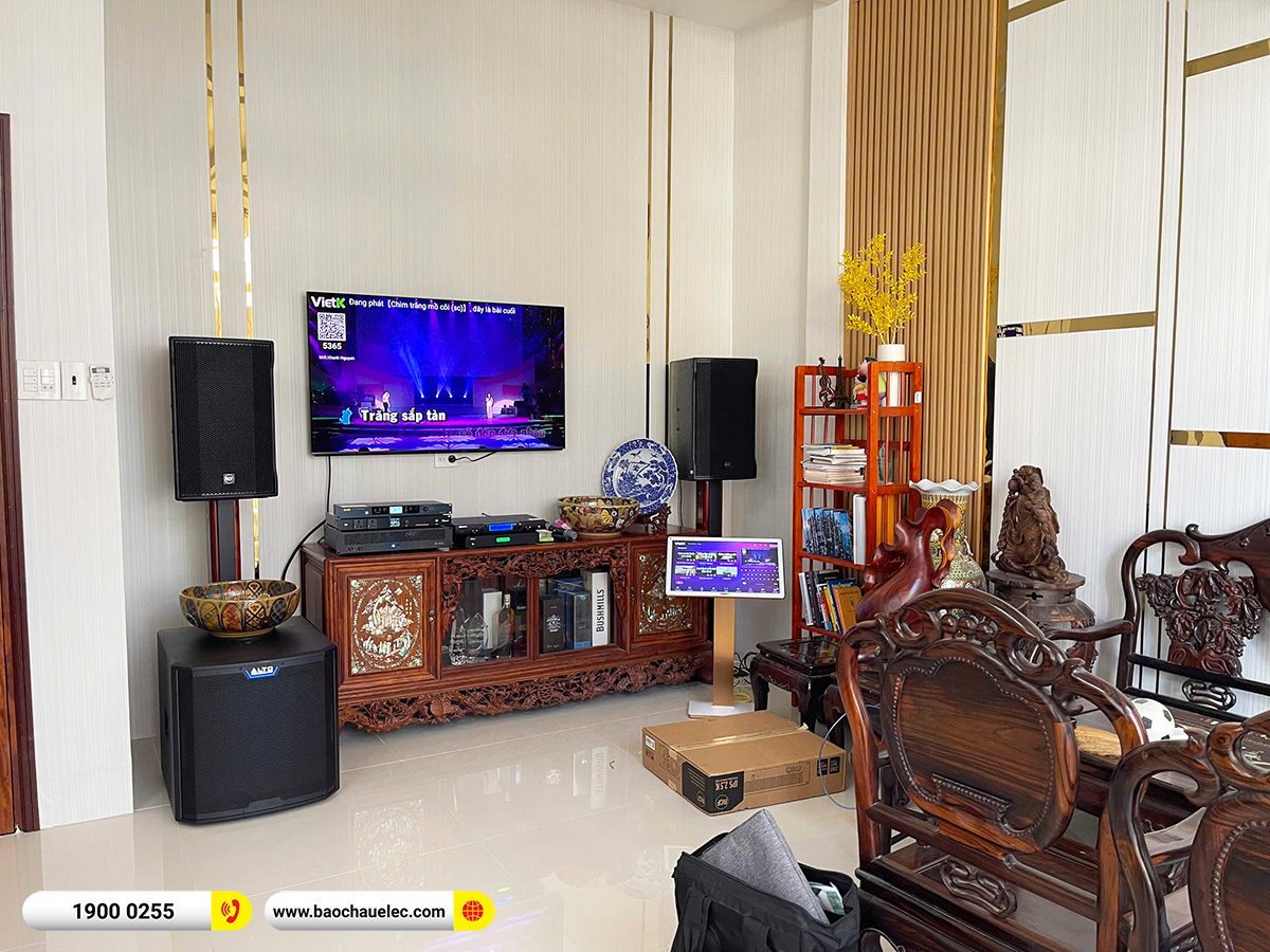 Lắp đặt d&agrave;n karaoke RCF hơn 146tr cho anh Triệu tại Cần Thơ 