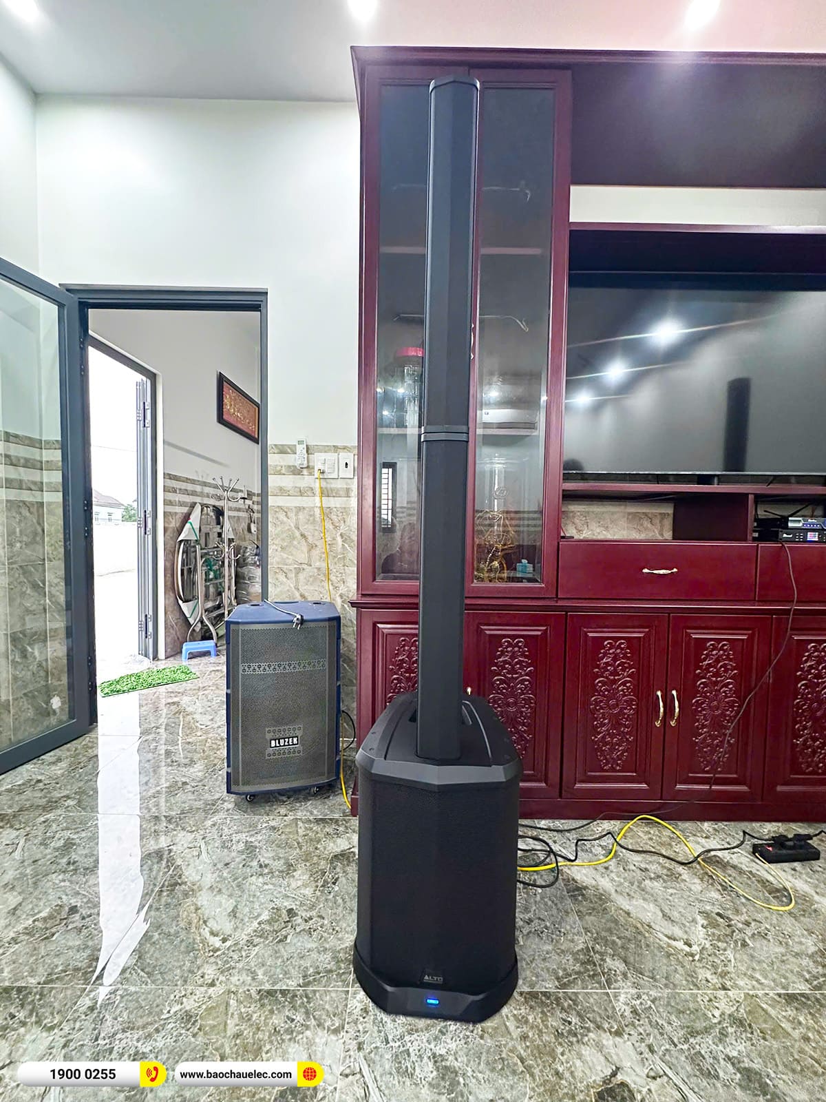 Lắp đặt d&agrave;n karaoke di động Alto hơn 30tr cho anh Cường tại Cần Thơ