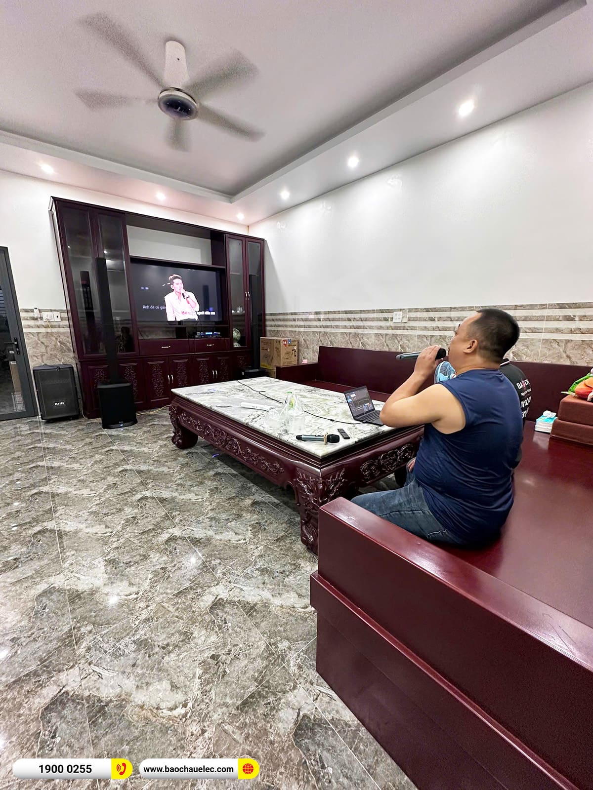 Lắp đặt d&agrave;n karaoke di động Alto hơn 30tr cho anh Cường tại Cần Thơ
