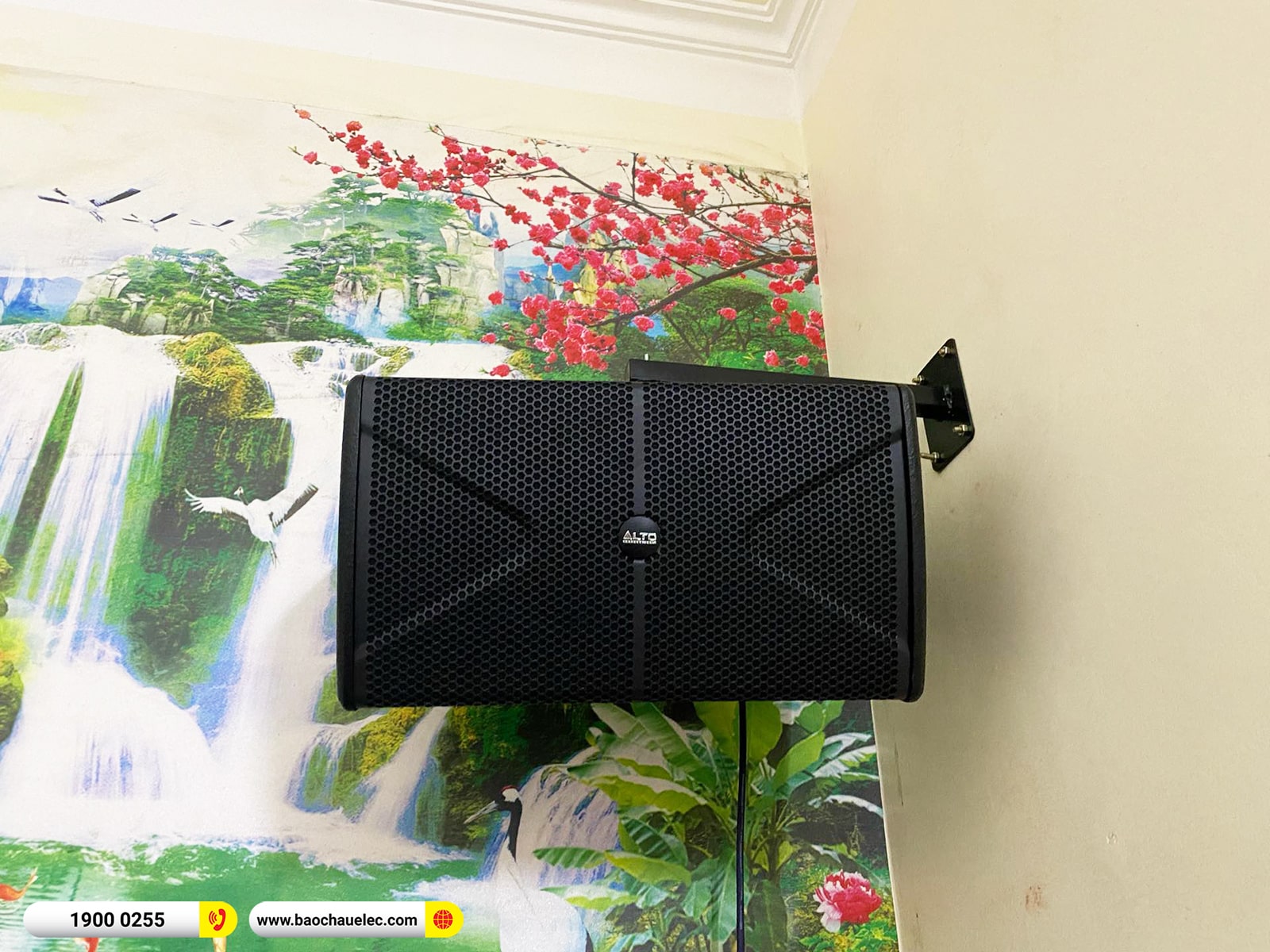 Lắp đặt dàn karaoke Alto hơn 23tr cho anh Hà tại Nam Định (Alto AT1000II, BKSound DKA 6500, BKSound SW512)
