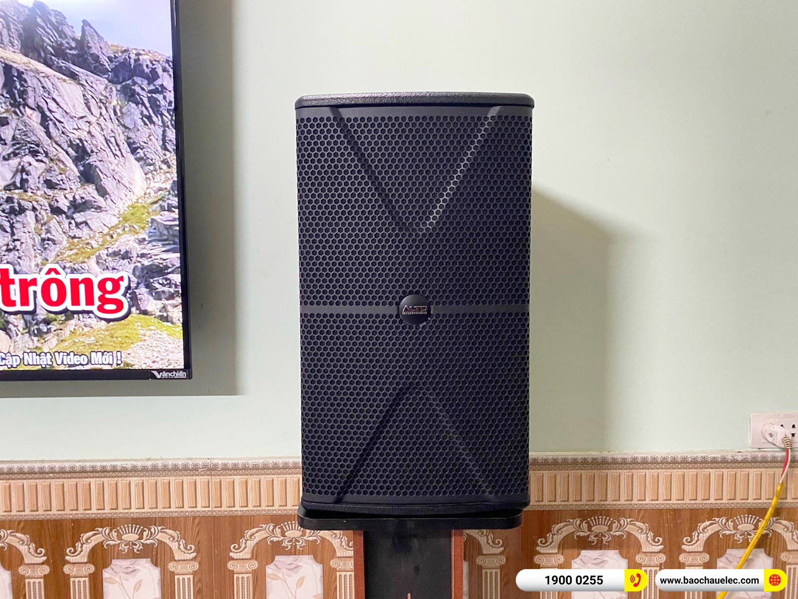 Lắp đặt dàn karaoke Alto hơn 25tr cho anh Tần tại Bắc Giang