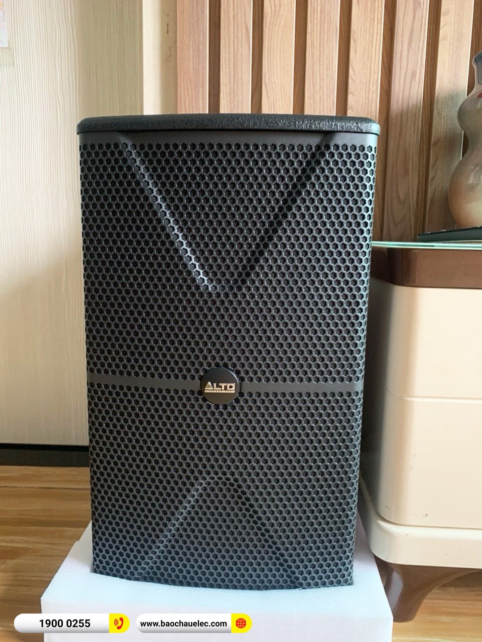 Lắp đặt d&agrave;n karaoke Alto hơn 18tr cho chị Hoa tại H&agrave; Nội 