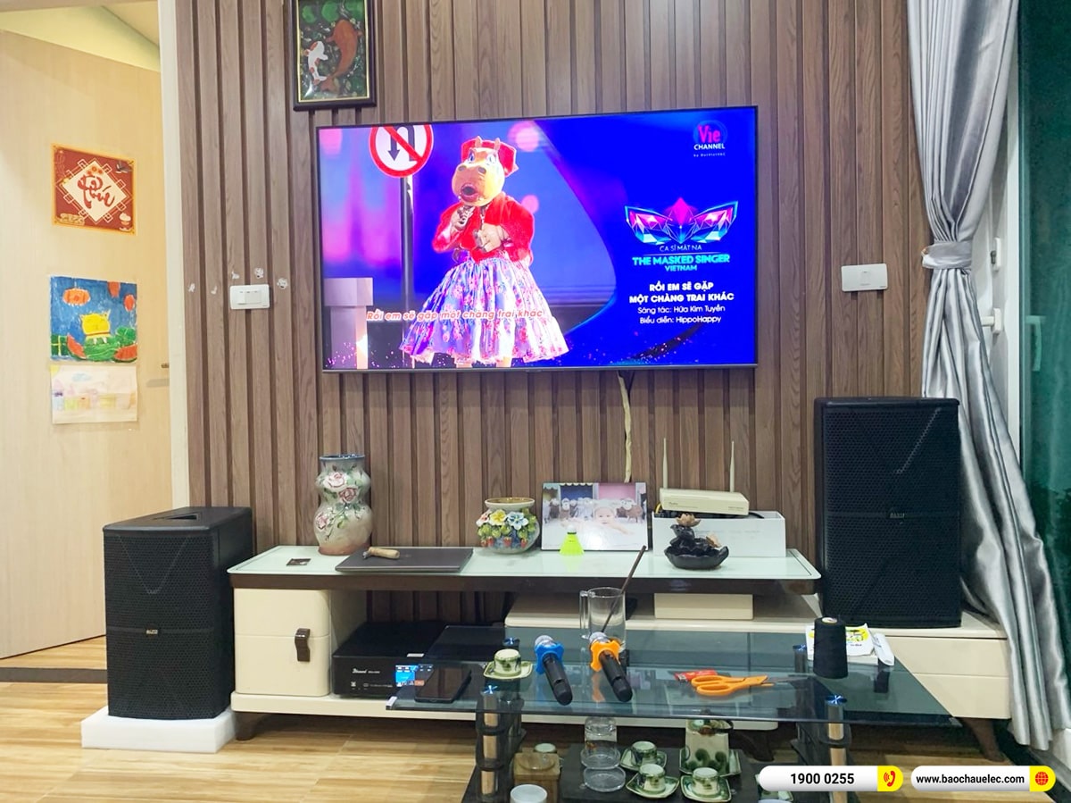 Lắp đặt d&agrave;n karaoke Alto hơn 18tr cho chị Hoa tại H&agrave; Nội 