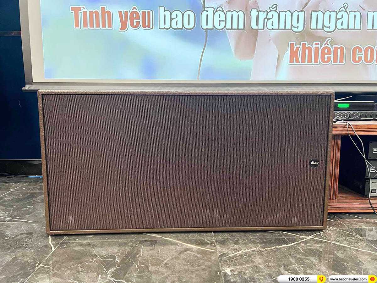 Lắp đặt d&agrave;n karaoke Alto, m&aacute;y chiếu gần 360tr cho chị Kim Cương ở B&igrave;nh Phước