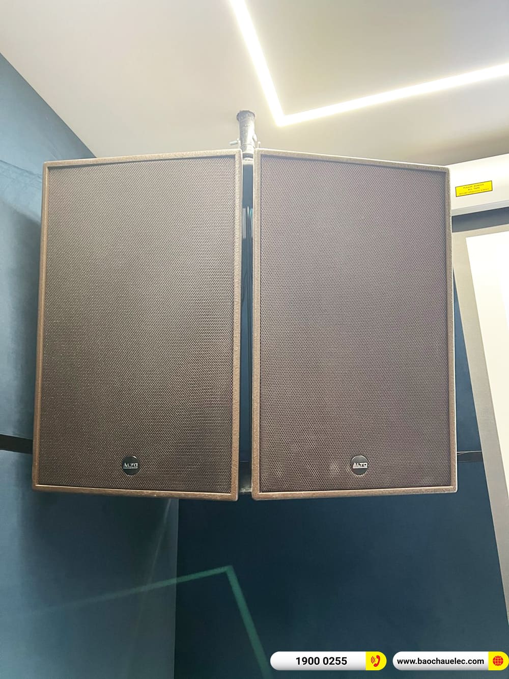 Lắp đặt d&agrave;n karaoke Alto, m&aacute;y chiếu gần 360tr cho chị Kim Cương ở B&igrave;nh Phước