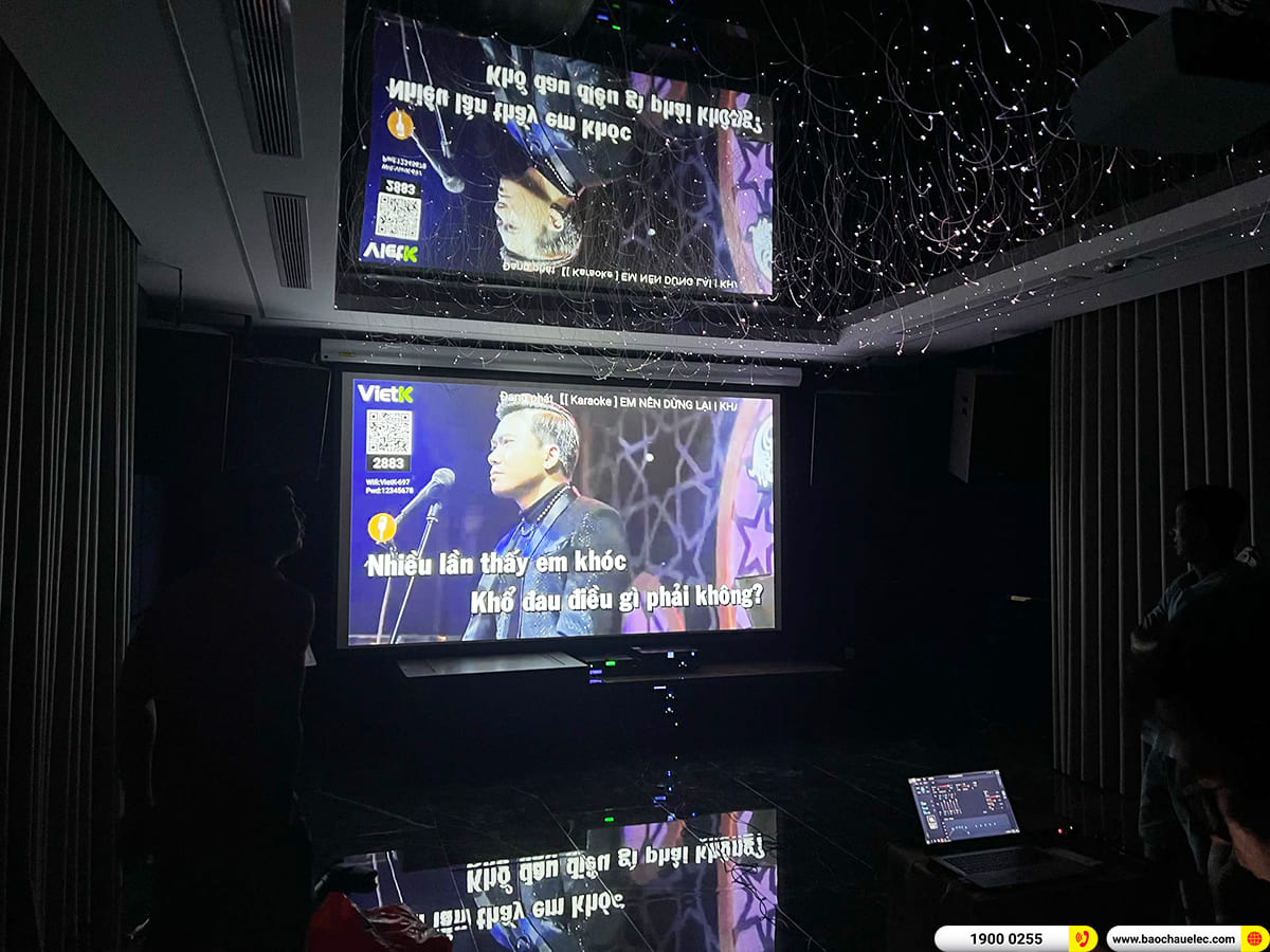 Lắp đặt d&agrave;n karaoke Alto, m&aacute;y chiếu gần 360tr cho chị Kim Cương ở B&igrave;nh Phước