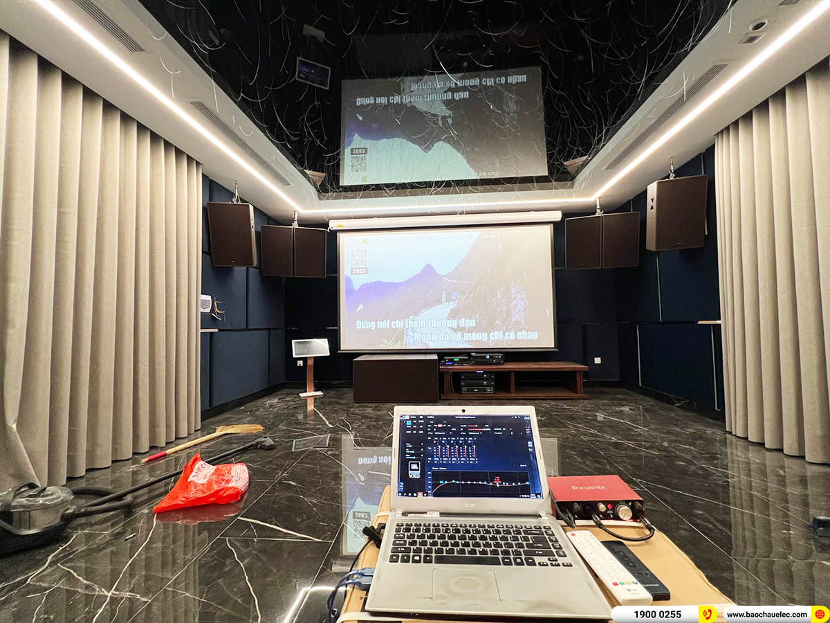 Lắp đặt d&agrave;n karaoke Alto, m&aacute;y chiếu gần 360tr cho chị Kim Cương ở B&igrave;nh Phước
