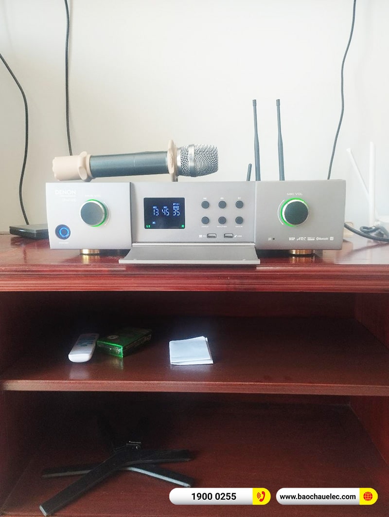 Lắp đặt d&agrave;n karaoke JBL gần 46tr cho anh Ba tại Đồng Nai (JBL KP2012 G2, Denon Pro DP-N1600, Alto TS12S)