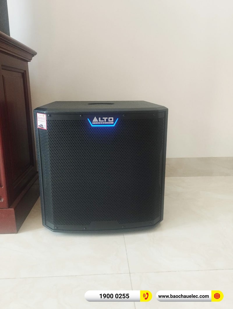 Lắp đặt d&agrave;n karaoke JBL gần 46tr cho anh Ba tại Đồng Nai (JBL KP2012 G2, Denon Pro DP-N1600, Alto TS12S)