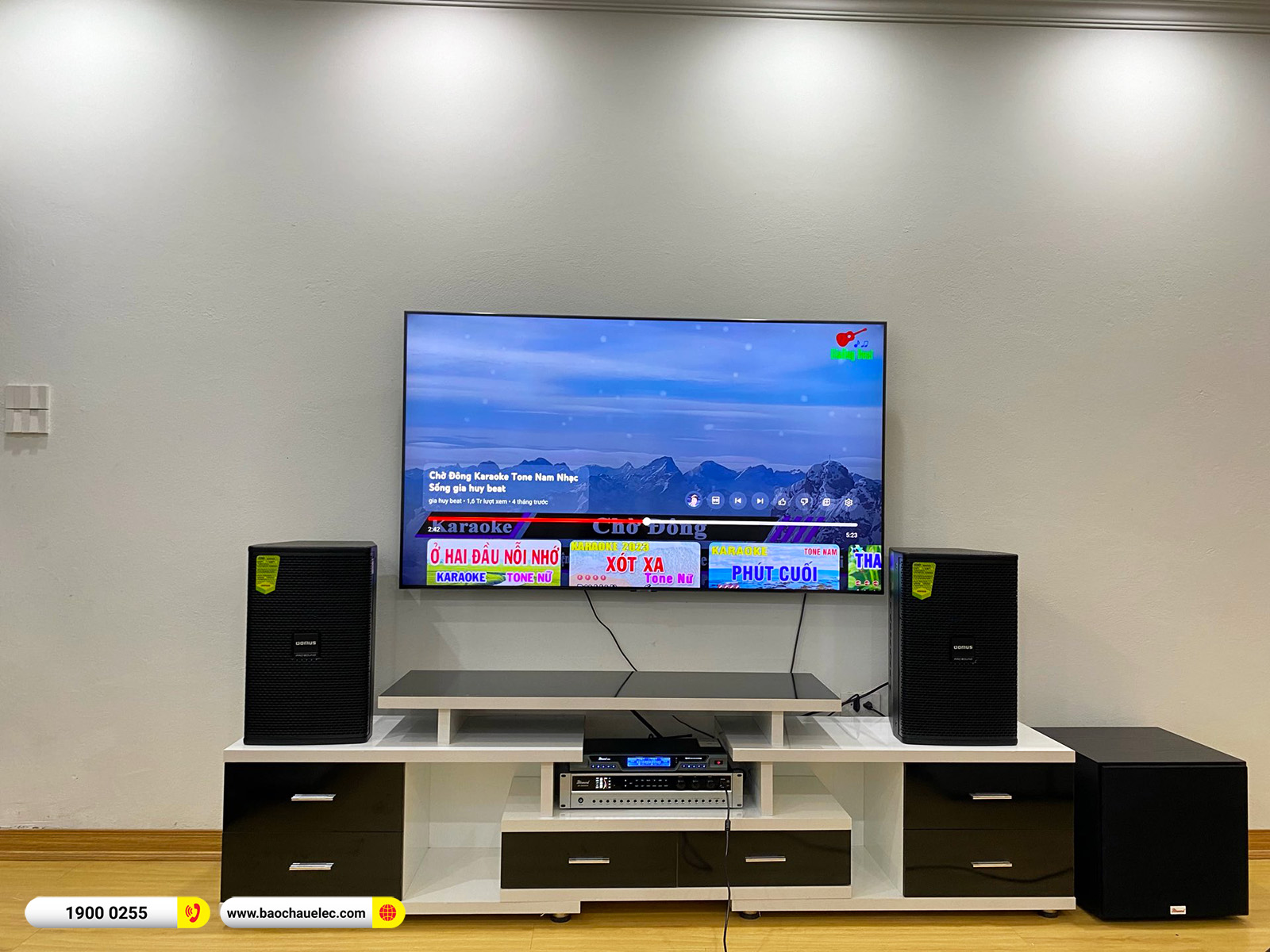 d&agrave;n karaoke gia đ&igrave;nh anh Ba