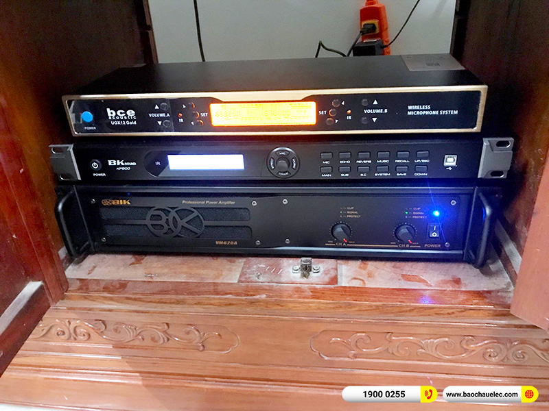 Lắp đặt d&agrave;n karaoke Denon hơn 38tr cho anh Bảo tại Nam Định 